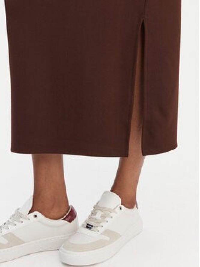 Calvin Klein Jeans Sukienka codzienna LV047E220G Brązowy Slim Fit