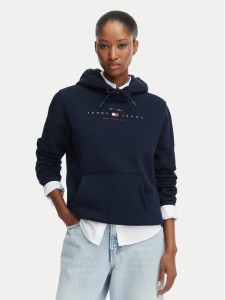 Tommy Jeans Bluza Linear DW0DW23485 Granatowy Regular Fit