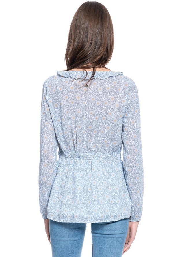 DAMSKA BLUZKA MUSTANG Emma V Flounce 1008926 11586