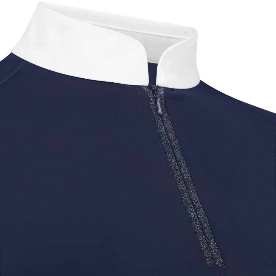Kobieta konkursowa koszula z zamkiem Kentucky Horsewear Classic