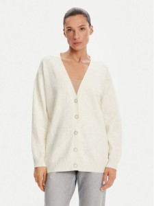 Gaudi Kardigan 421FD53019 Écru Regular Fit