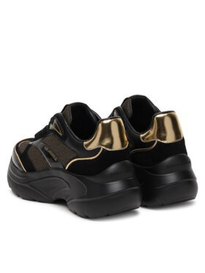 KARL LAGERFELD Sneakersy Kontour Wedge KL68016 Czarny