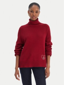 Liu Jo Golf MF5445 MS76L Czerwony Regular Fit