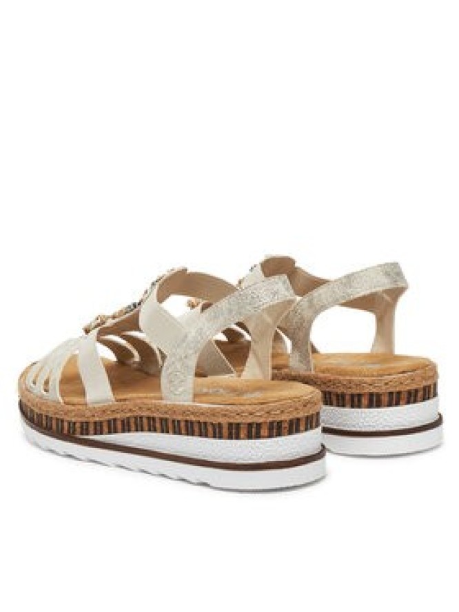 Rieker Sandały V7949-90 Granatowy