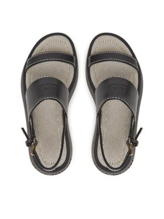 Armani Exchange Sandały XDP054 XV921 00002 Czarny