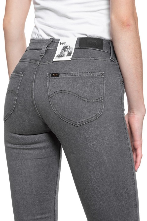 SPODNIE DAMSKIE LEE SCARLETT GREY JAX L526FPOO 112111622