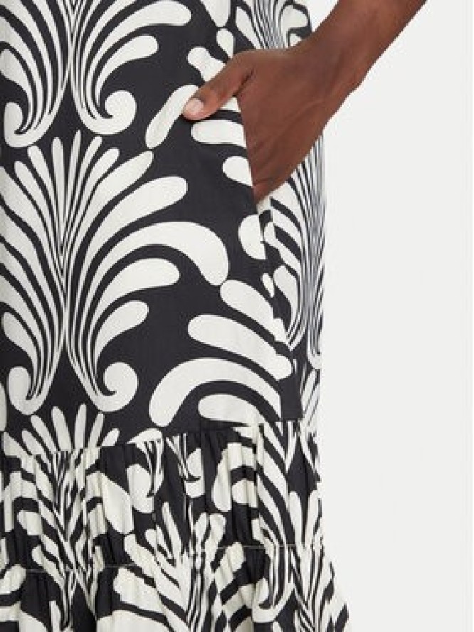 Luisa Spagnoli Sukienka codzienna Passito 541798 Czarny Regular Fit