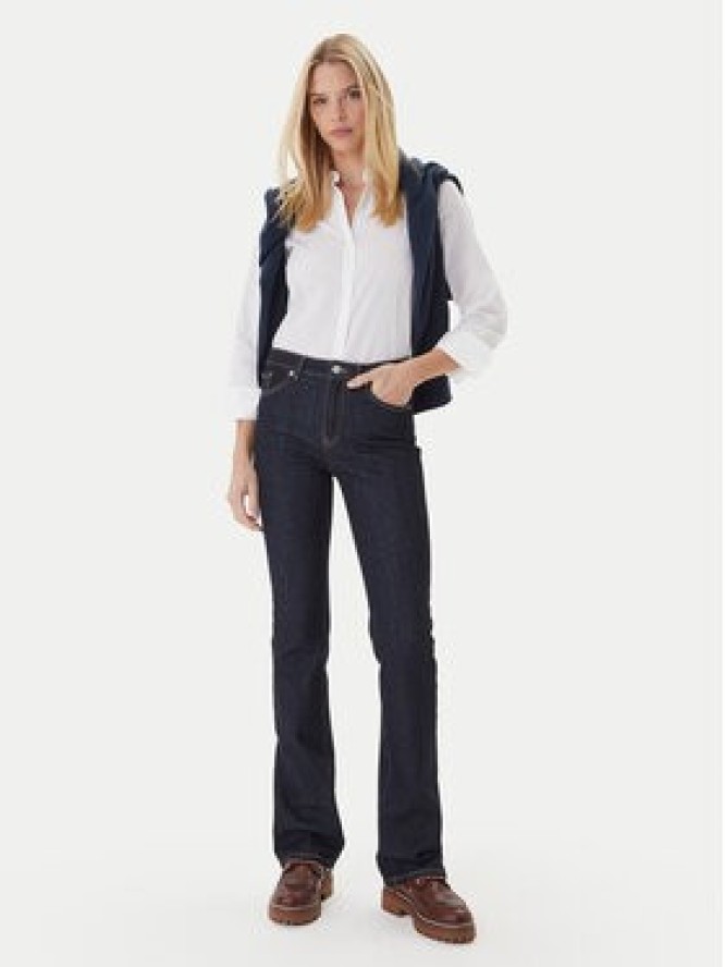 Tommy Hilfiger Jeansy WW0WW46807 Granatowy Bootcut Fit