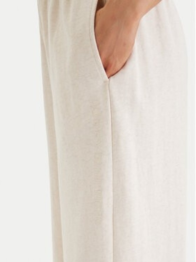 Tommy Hilfiger Spodnie dresowe UW0UW06180 Beżowy Wide Leg