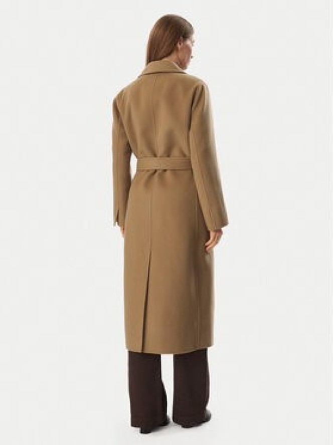 MAX&Co. Płaszcz wełniany Olongrund 2626016033200 Brązowy jasny Regular Fit