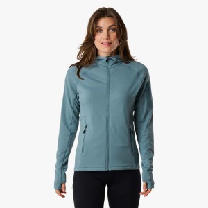 Bluza turystyka damska Swedemount Ultra Light Tech Midlayer Hood szybkoschnąca
