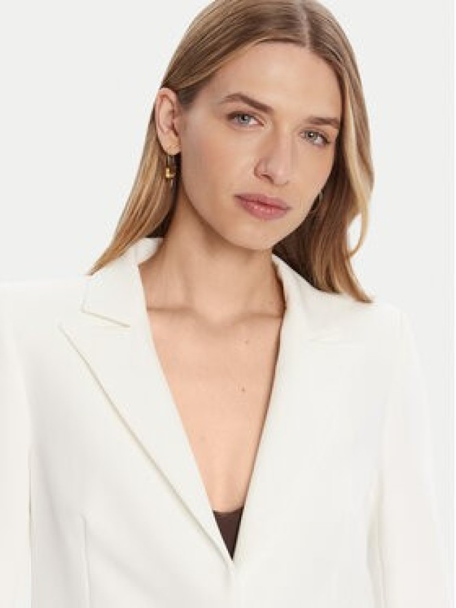 Rinascimento Marynarka CFC0126224003 Biały Regular Fit