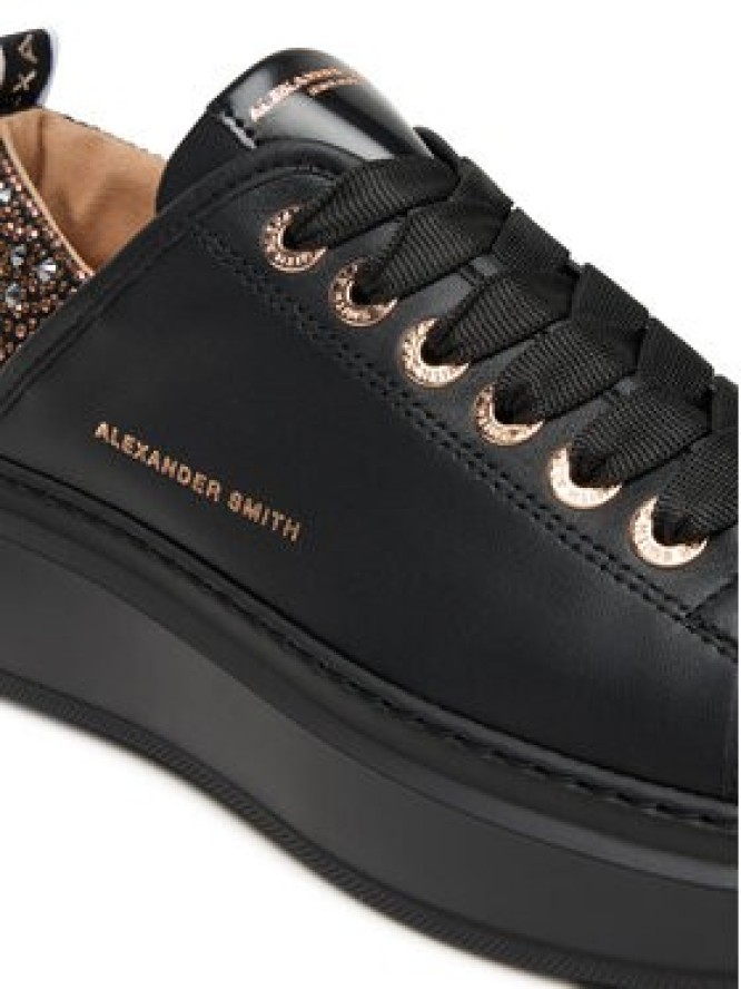 Alexander Smith Sneakersy WEMBLEY ASBCWYW Czarny