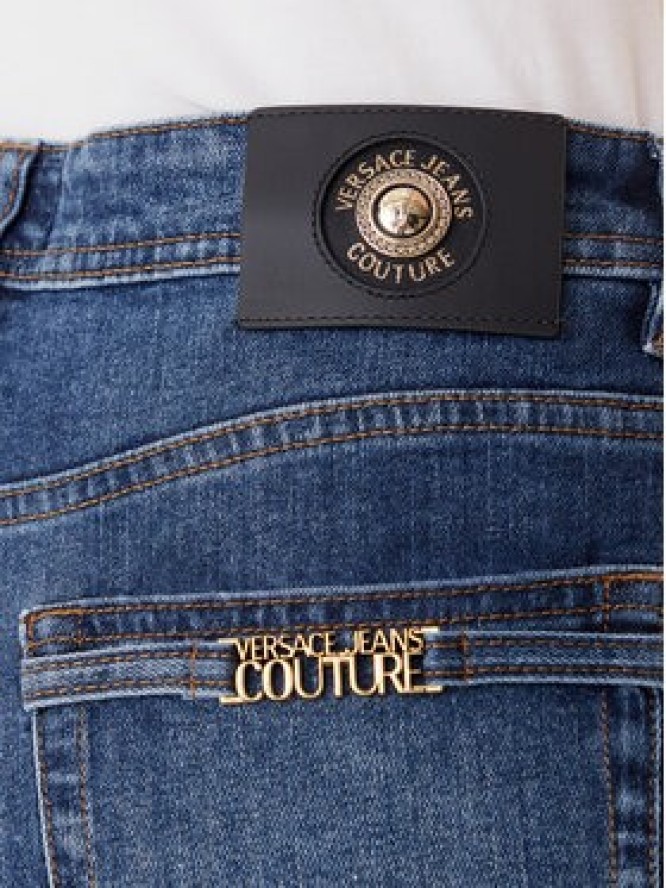 Versace Jeans Couture Jeansy 79HAB581 CDWAC Granatowy Regular Fit