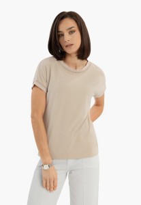 T-shirt z modalu TM-EVENLY