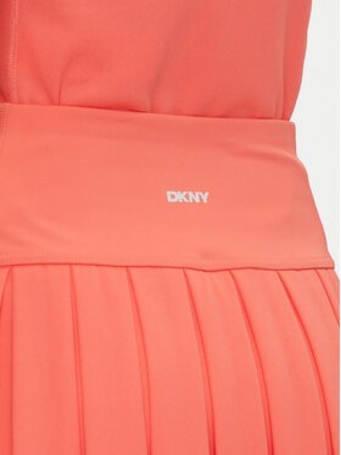 DKNY Sport Spódnica plisowana DP5K1012 Koralowy Regular Fit