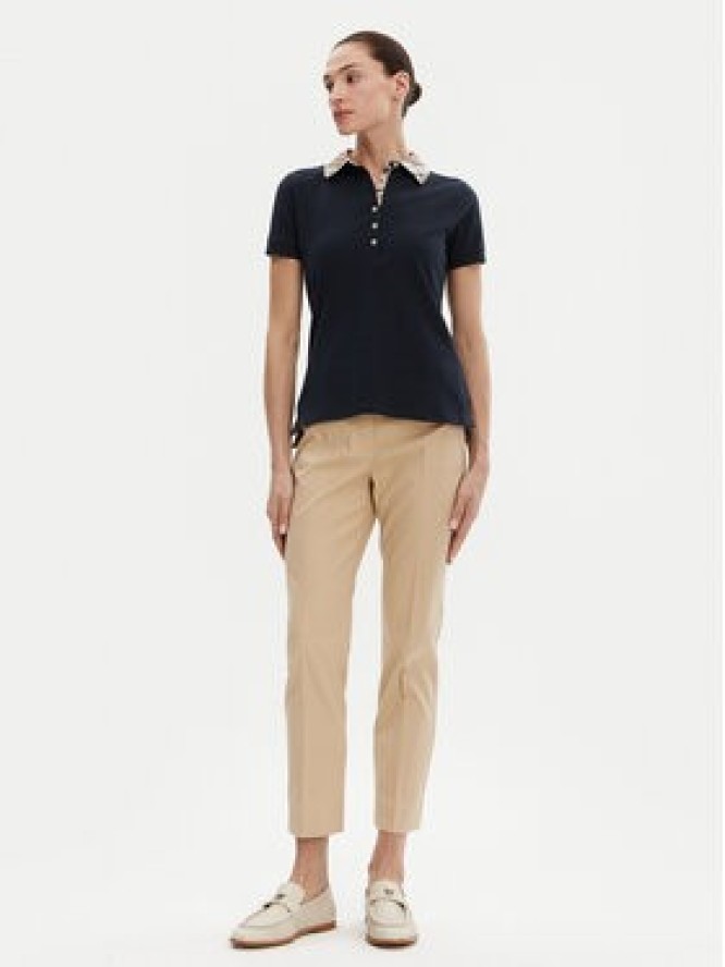Barbour Polo LML0633NY13 Granatowy Regular Fit
