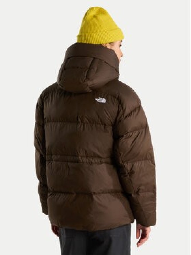 The North Face Kurtka zimowa Puffer NF0A8J6HNMF1 Brązowy ciemny Oversize