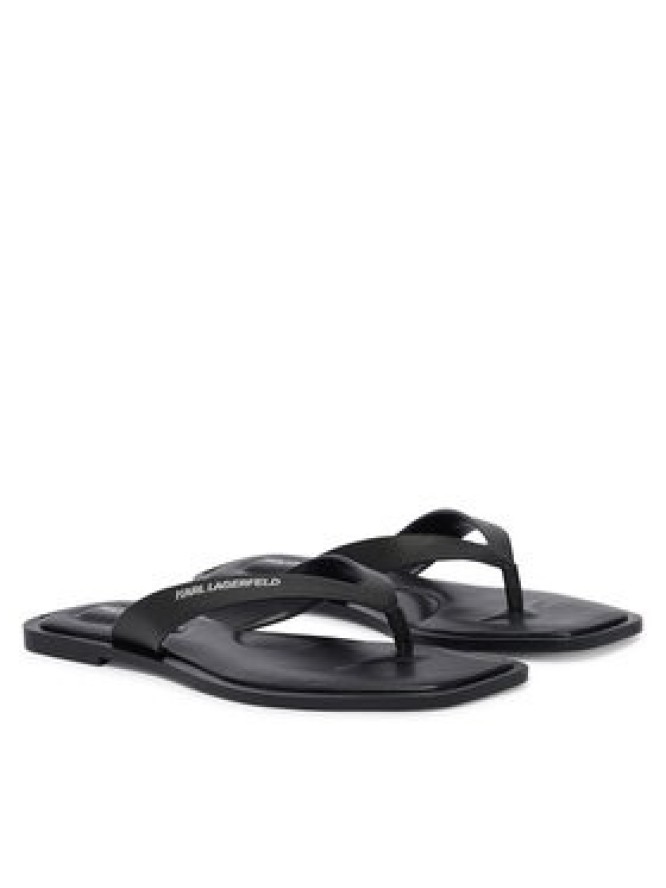 KARL LAGERFELD Japonki Brio II KL85406 Czarny