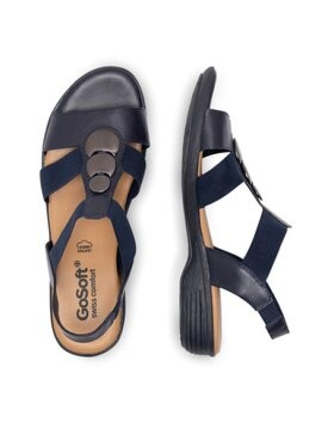 Go Soft Sandały WI16-956-08 Granatowy