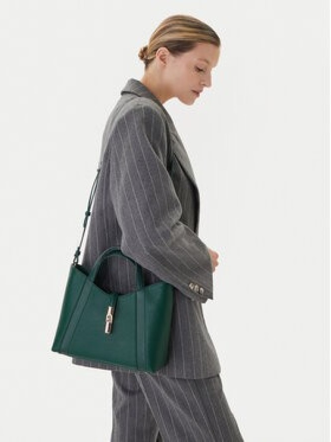 Furla Torebka Goccia Shopper Bag S WB01789 BX3353 KH 4282S Zielony