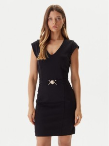 Guess Sukienka koktajlowa W5BK21 KCMU2 Czarny Slim Fit