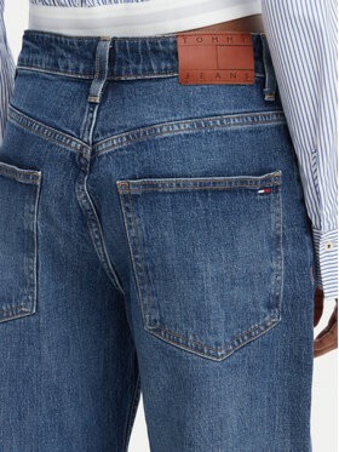 Tommy Jeans Jeansy MIA MR DW0DW23078 Granatowy Relaxed Fit