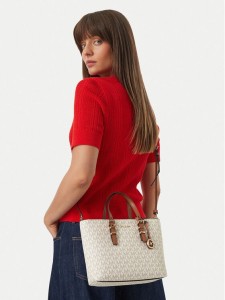 MICHAEL Michael Kors Torebka 32S6GQNC0L Kremowy