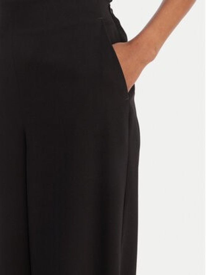 Marella Spodnie palazzo Campo 2613131043 Czarny Wide Leg