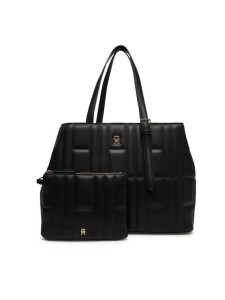 Tommy Hilfiger Torebka Th Feminine Tote AW0AW17452 Czarny