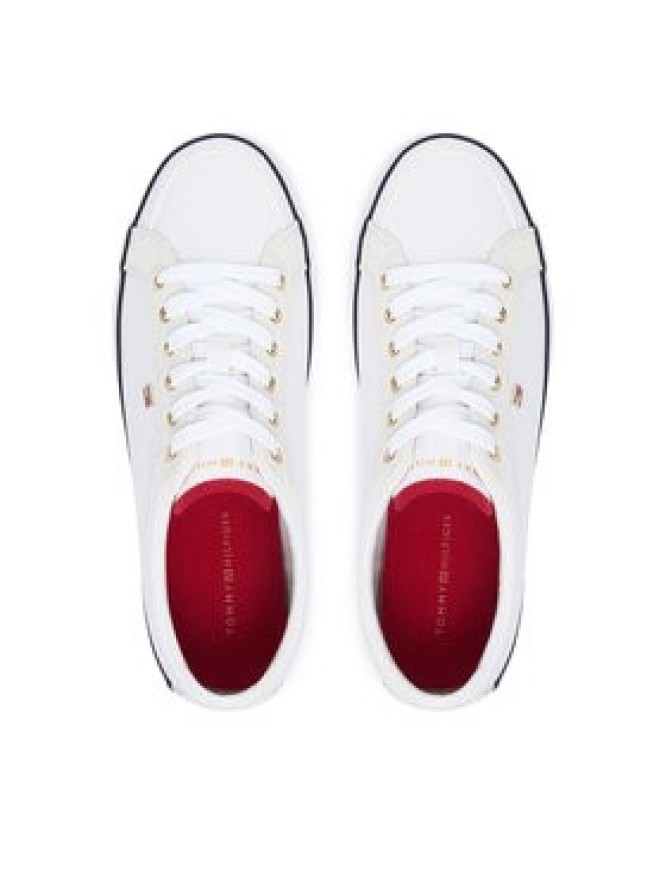 Tommy Hilfiger Tenisówki Th Low FW0FW09390 Biały