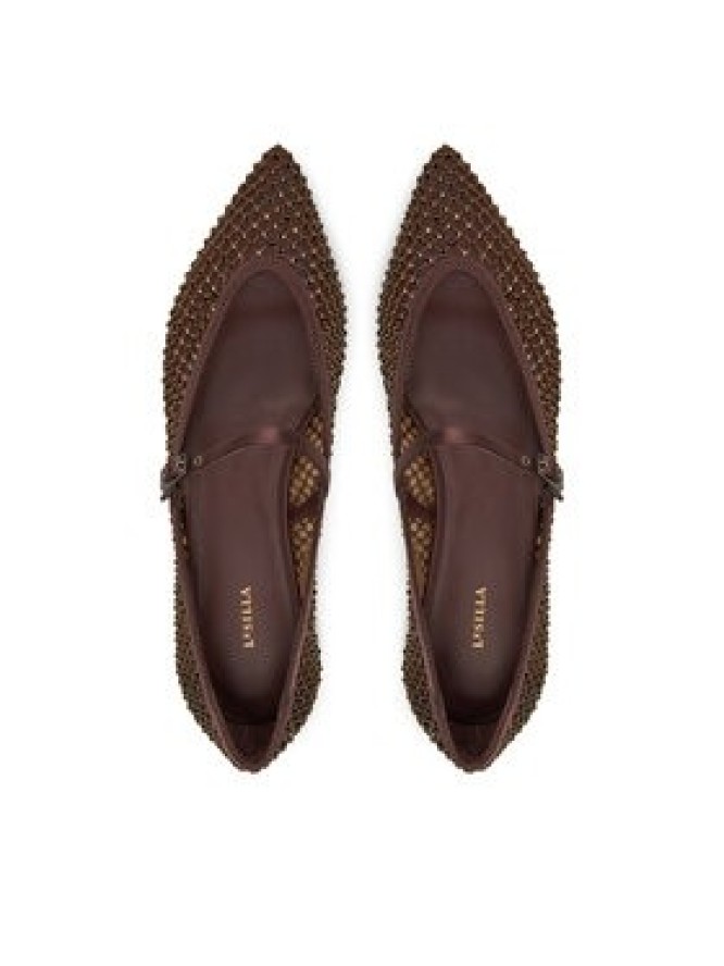 Le Silla Baleriny 9026C020MTPPSAS 748 Brązowy