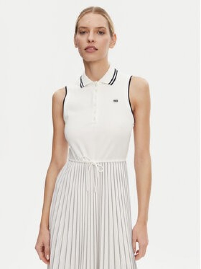 Tommy Hilfiger Sukienka codzienna WW0WW45167 Biały Regular Fit