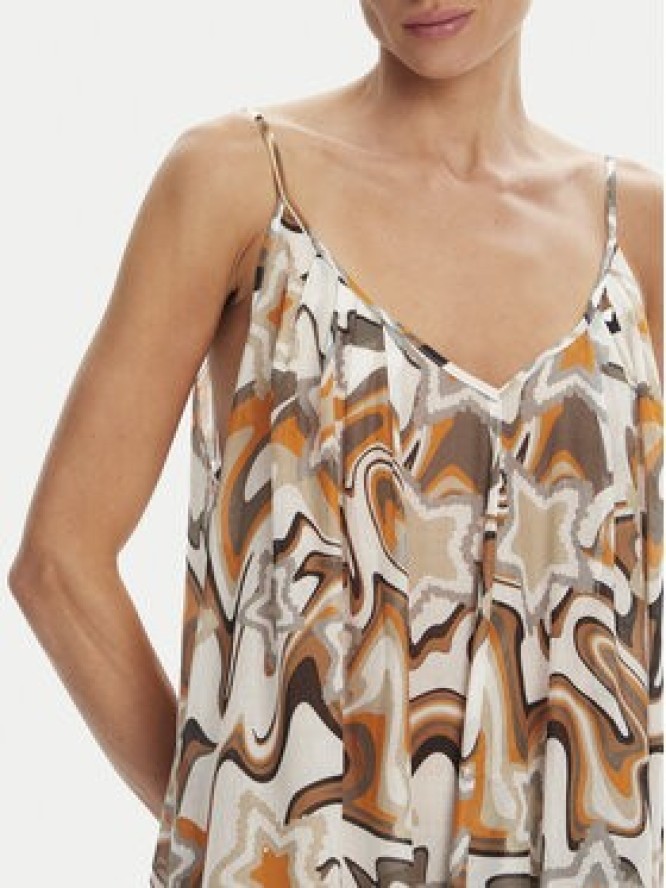 Devotion TWINS Sukienka letnia Athina 025.385G Kolorowy Loose Fit