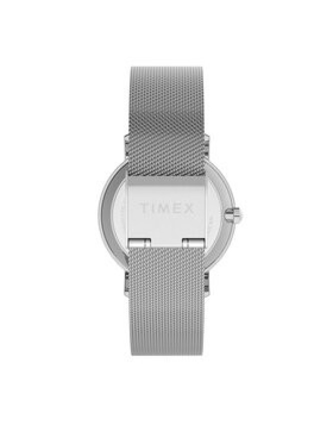 Timex Zegarek City TW2V52400 Srebrny