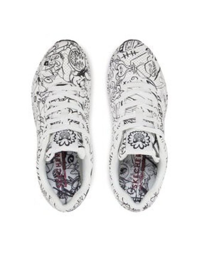 Skechers Sneakersy 177972/WBK Biały