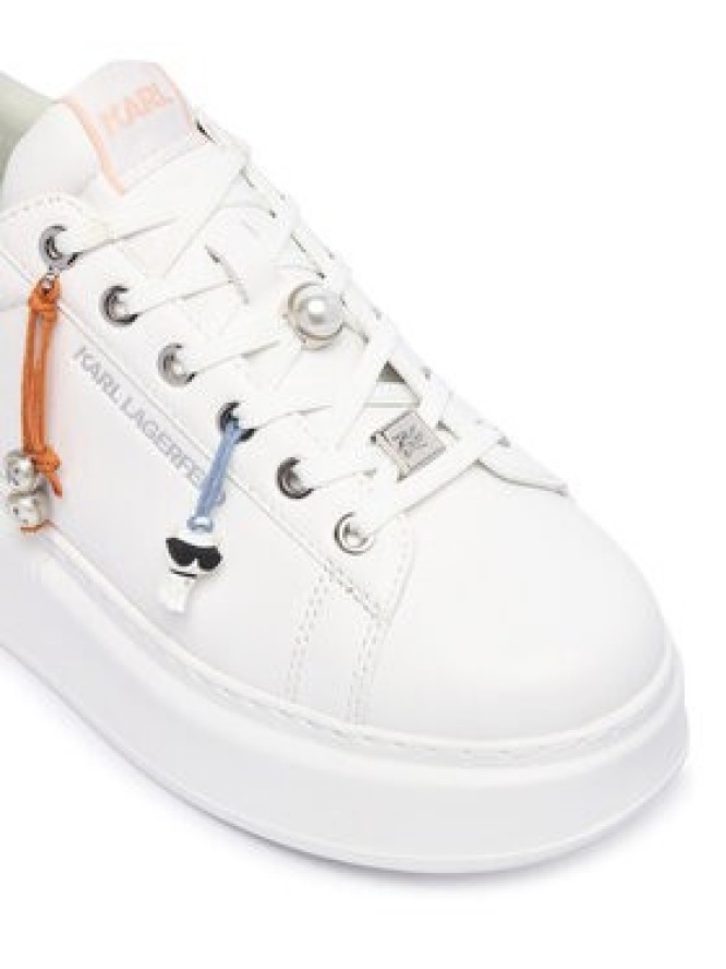 KARL LAGERFELD Sneakersy Anakapri KL63516T Biały