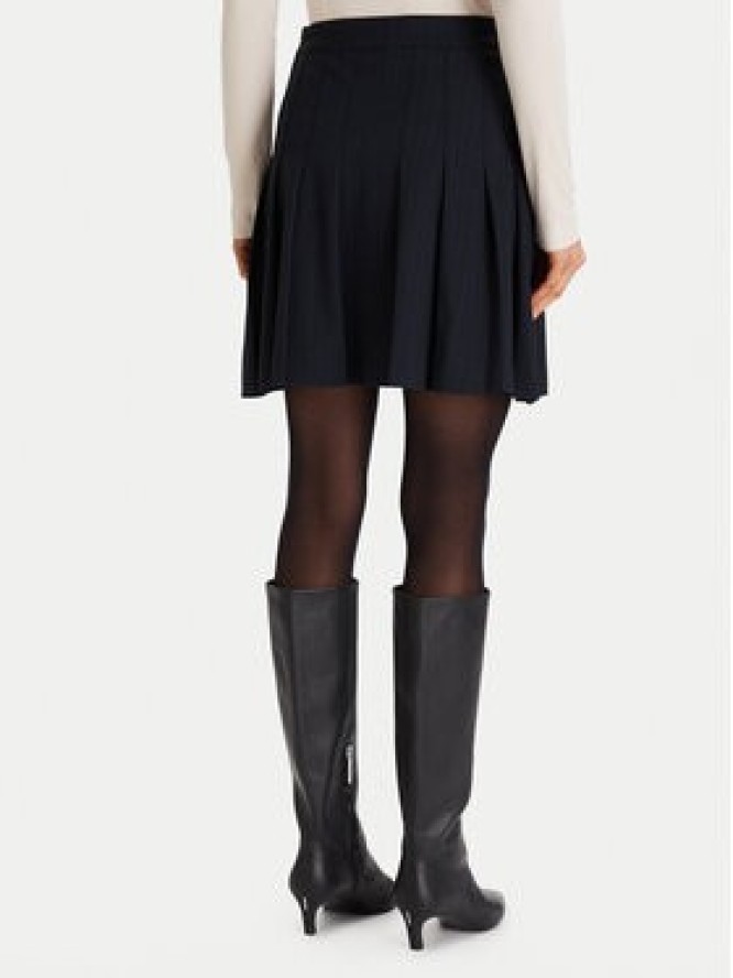 Morgan Spódnica plisowana 252-JLOUI.F Granatowy Regular Fit