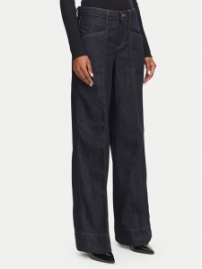 Guess Jeans Jeansy W6YA05 D1179 Granatowy Wide Leg