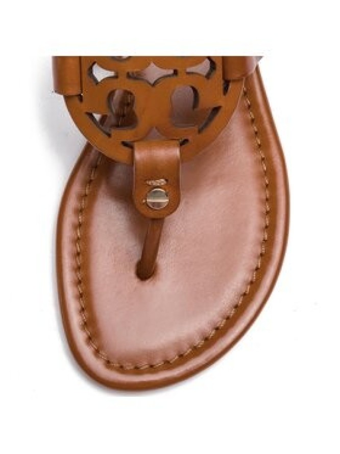 Tory Burch Japonki Miller 50008694 Brązowy