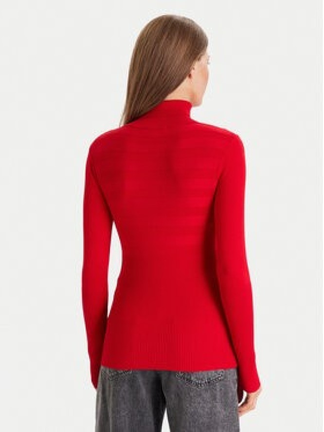 Morgan Golf 132-MENTOS.M Czerwony Slim Fit