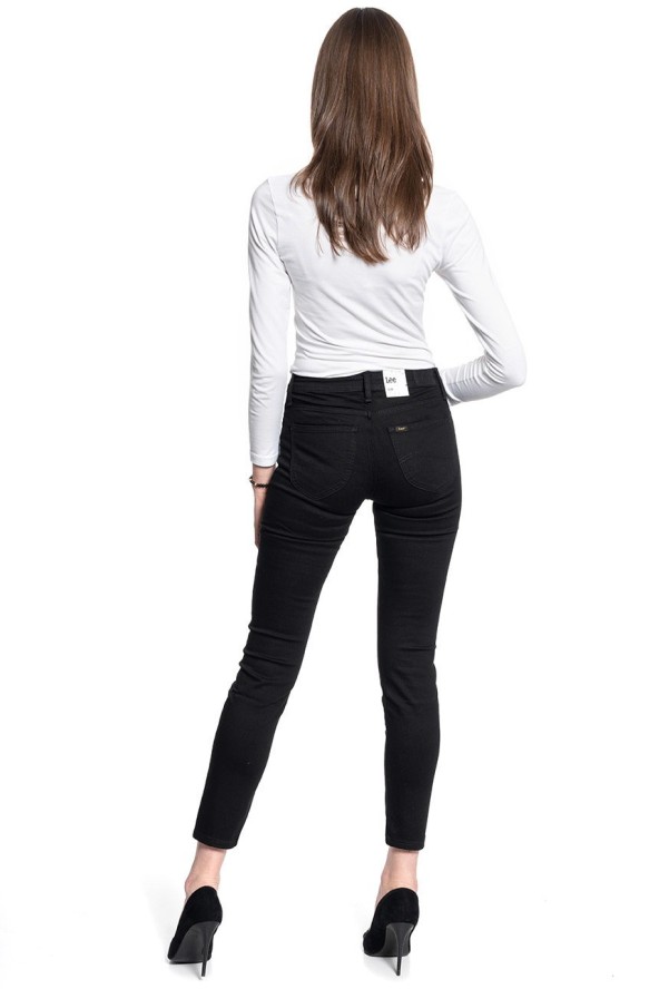 SPODNIE DAMSKIE LEE ELLY BLACK RINSE L305FS47 112106018