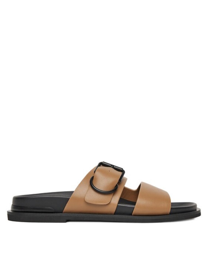 Badura Klapki FLOWER-LT778-93 Brązowy