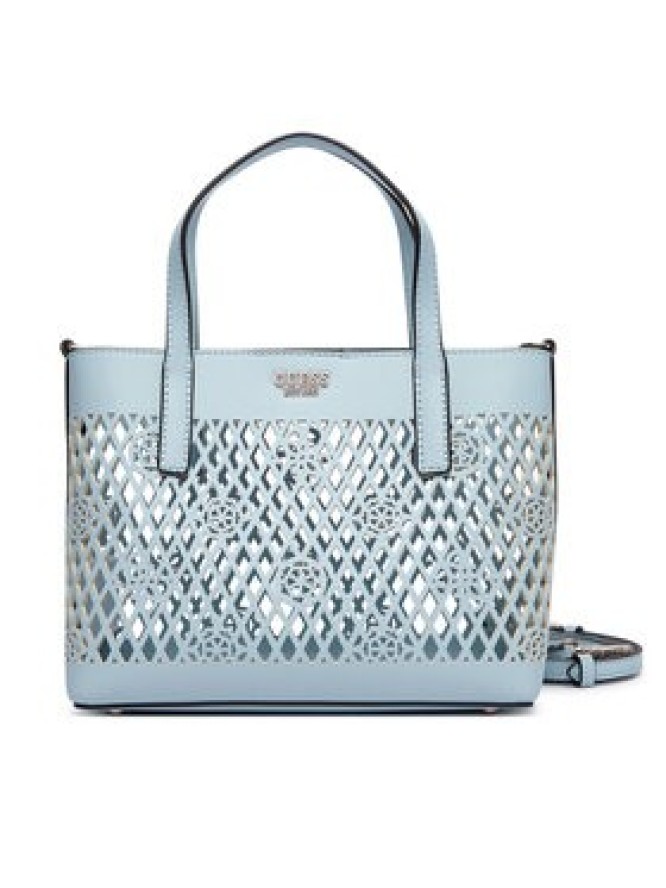 Guess Torebka Letty Mini HWPG99 11750 Niebieski jasny