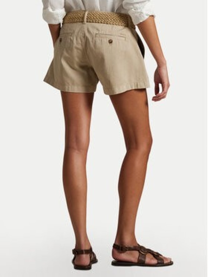 Polo Ralph Lauren Szorty materiałowe 211963798001 Beżowy Straight Fit