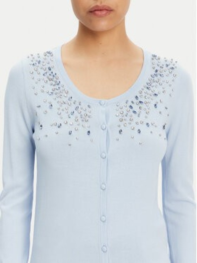 Artigli Kardigan ACMA001920 Niebieski Regular Fit