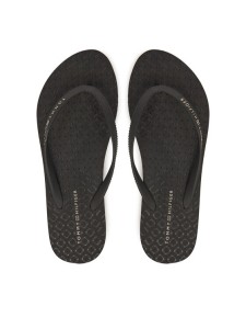 Tommy Hilfiger Japonki Hilfiger Strap Beach Sandal FW0FW08736 Czarny