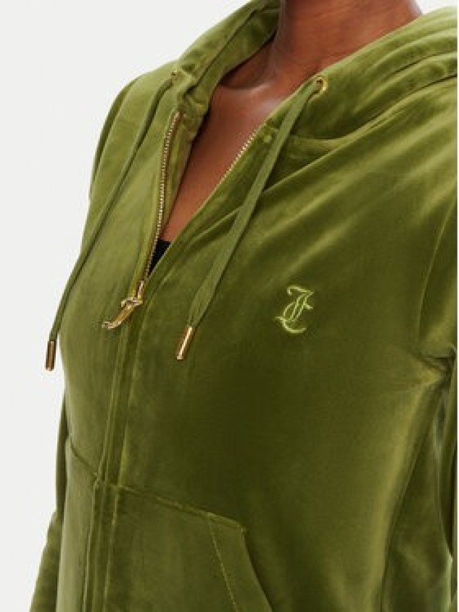 Juicy Couture Bluza Robertson JCAP176G Zielony Slim Fit