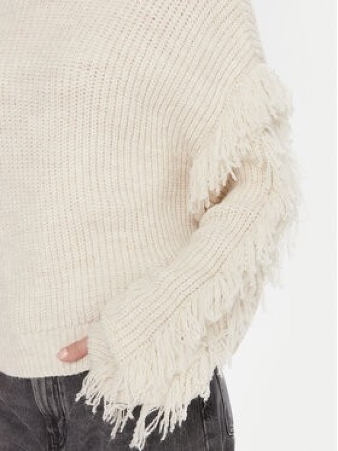 ONLY Sweter Molly 15363467 Beżowy Regular Fit