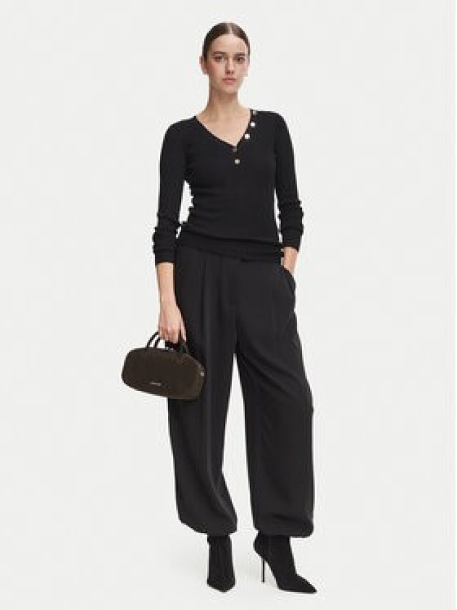 Morgan Bluzka 261-MBANBIN Czarny Slim Fit